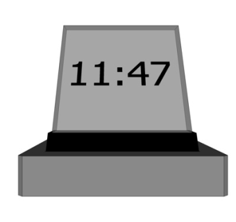 现代金属摆钟su模型