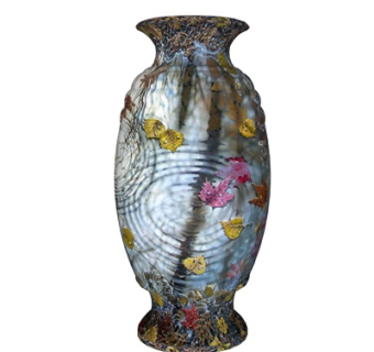 中式陶瓷花瓶su模型