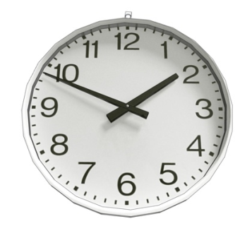 现代圆形钟表su模型