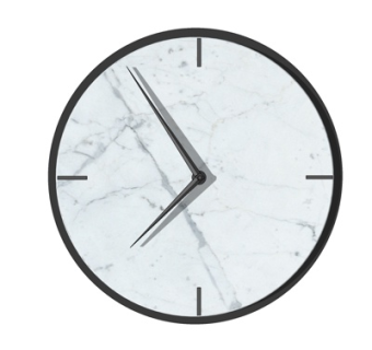 现代圆形钟表su模型