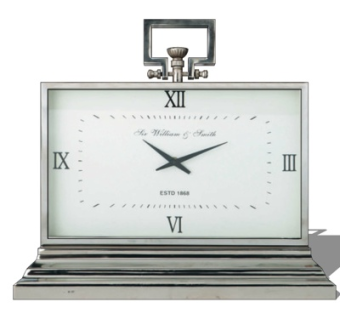 现代金属摆钟su模型