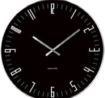 现代圆形钟表su模型