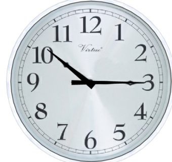 现代圆形钟表su模型