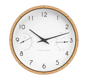 北欧原木钟表su模型