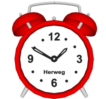 现代铁艺闹钟su模型