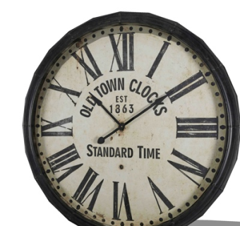 欧式金属挂钟su模型