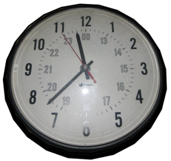 欧式圆形挂钟su模型