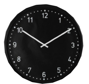 现代圆形挂钟su模型