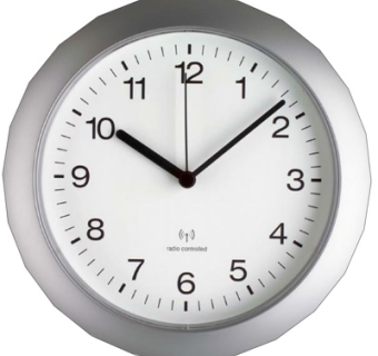 现代圆形挂钟su模型