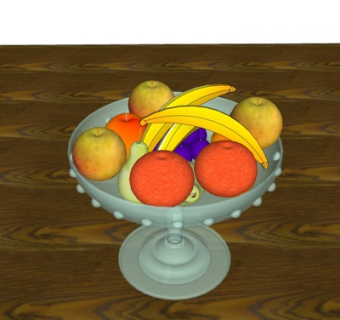 现代水果su模型