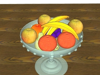 现代水果su模型