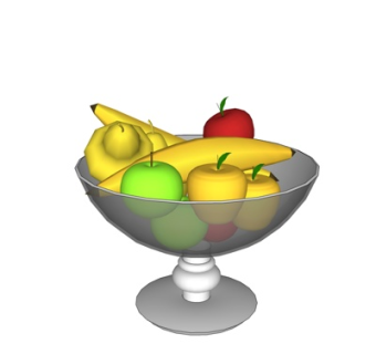 现代水果su模型