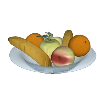 现代水果su模型