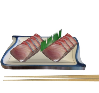 现代鱼生su模型