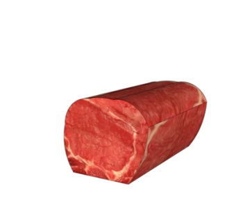 现代红肉su模型