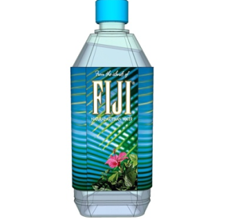 现代斐济矿泉水su模型