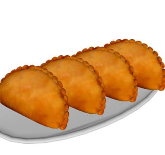 现代点心su模型