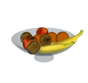 现代水果su模型
