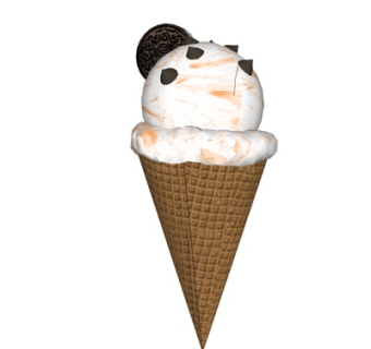 现代蛋糕su模型