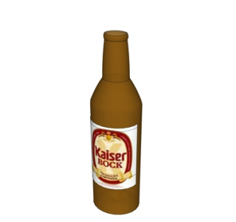 现代凯撒啤酒su模型