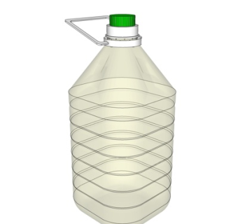 现代大瓶矿泉水su模型