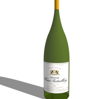 现代葡萄酒su模型