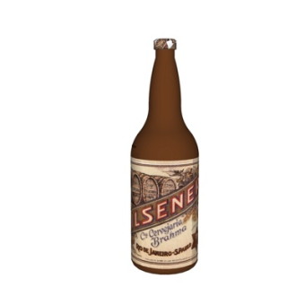 现代啤酒酒水su模型