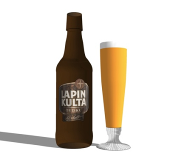 现代伏特加啤酒su模型