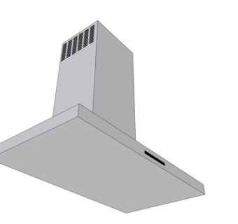 现代油烟机su模型