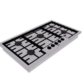 现代煤气灶su模型