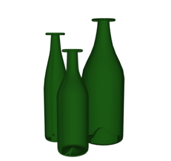 现代啤酒酒水su模型