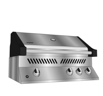 现代烧烤炉su模型