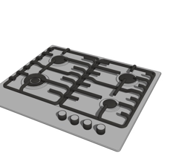 现代煤气灶su模型