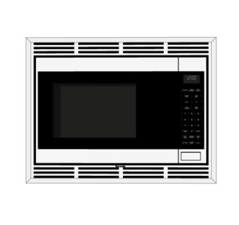 现代微波炉su模型