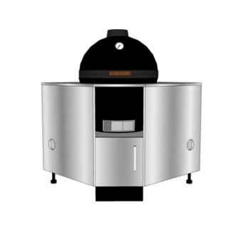 现代不锈钢高压锅炉su模型