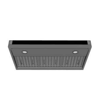 现代油烟机su模型