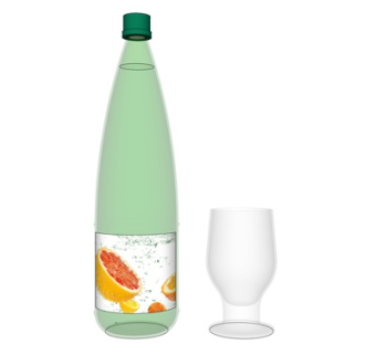 现代橙子饮料su模型