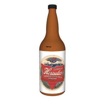 现代啤酒酒水su模型