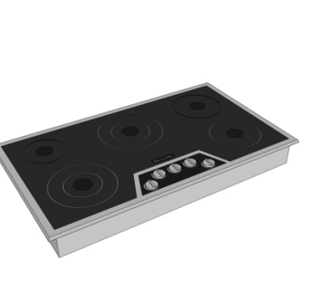 现代煤气灶su模型