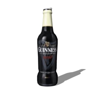 现代啤酒酒水su模型