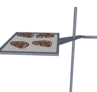 现代烤架su模型