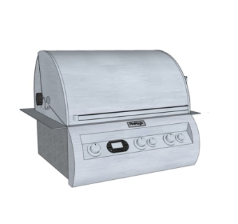 现代电烤架su模型