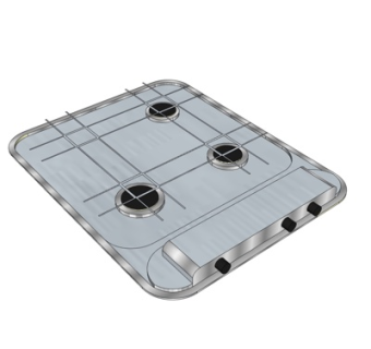 现代煤气灶su模型