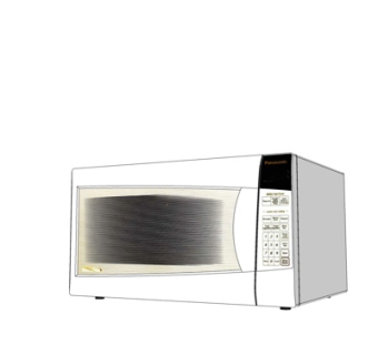 现代烤箱su模型