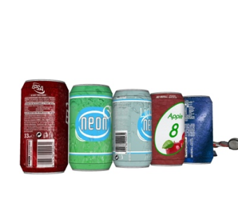 现代汽水饮料su模型