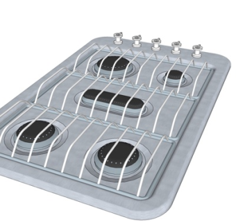 现代煤气灶su模型