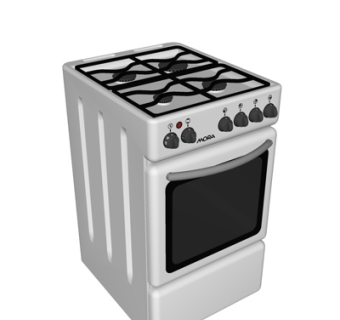 现代电烤架su模型