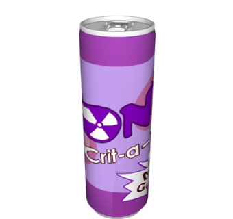 现代汽水饮料su模型