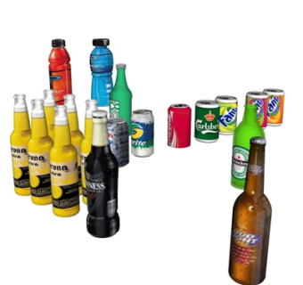 现代啤酒组合su模型