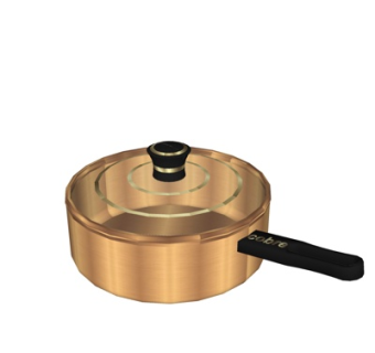 现代平底锅su模型